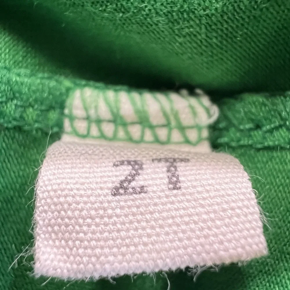 Little Girl's‎ Gingerbread Man Green Bow Tunic Ruffled Legging Set 2T